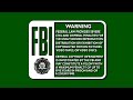 An FBI Warning With A 2025 Recreation Of The 1996 2000 Walt Disney Company Intro Version 1