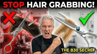 Hair Grabbing & Visible Lines? Why Your Thinning Shear is Ruining Your Cuts