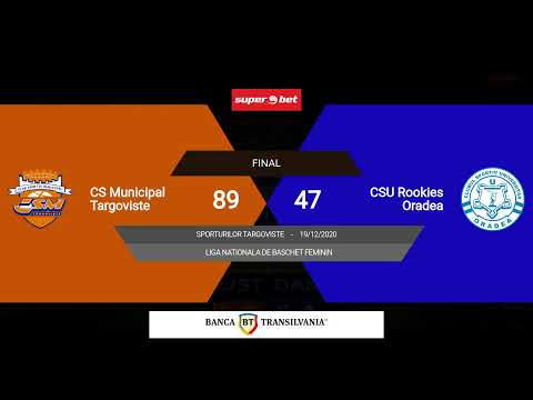 LNBF 2020-2021: CSM Târgoviște - CSU Rookies Oradea