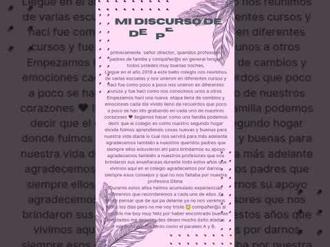 Discurso de despedida promo 2022