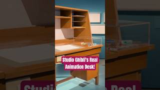 The Animation Desk Behind Miyazaki Films Like 'Ponyo'!