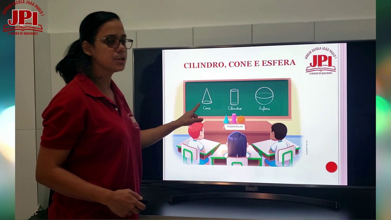 4 ° Ano Aula de  Matemática 29 04 Cilindro, cone e esfera Professora Cristiane