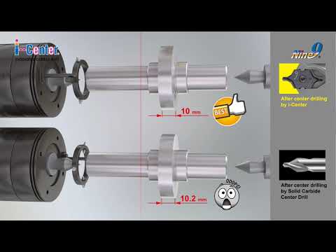 Nine9 i Center Indexable Center Drill