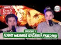RENGOKU SPEED BLITZ Demon Slayer Season 2 Reaction Ep 2x1 Flame Hashira Kyojuro Rengoku
