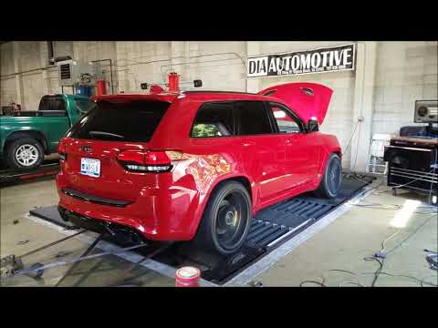 JLT dyno tests a 2018 TrackHawk Jeep CAI-TH-18