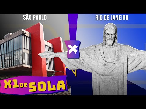 SÃO PAULO X RIO DE JANEIRO: QUAL CIDADE É MELHOR...? | X1 DE SOLA