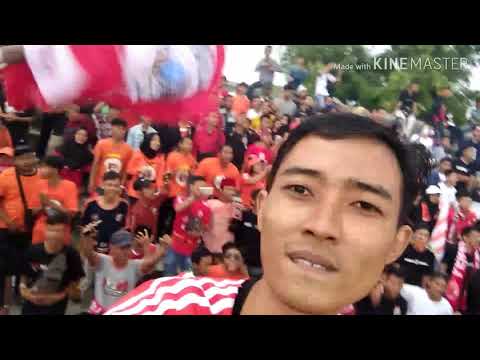 Persija vs Lampung all star (video suporter Persija Jakarta)