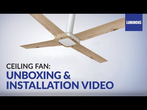 Luminous New York Madison Ceiling Fan