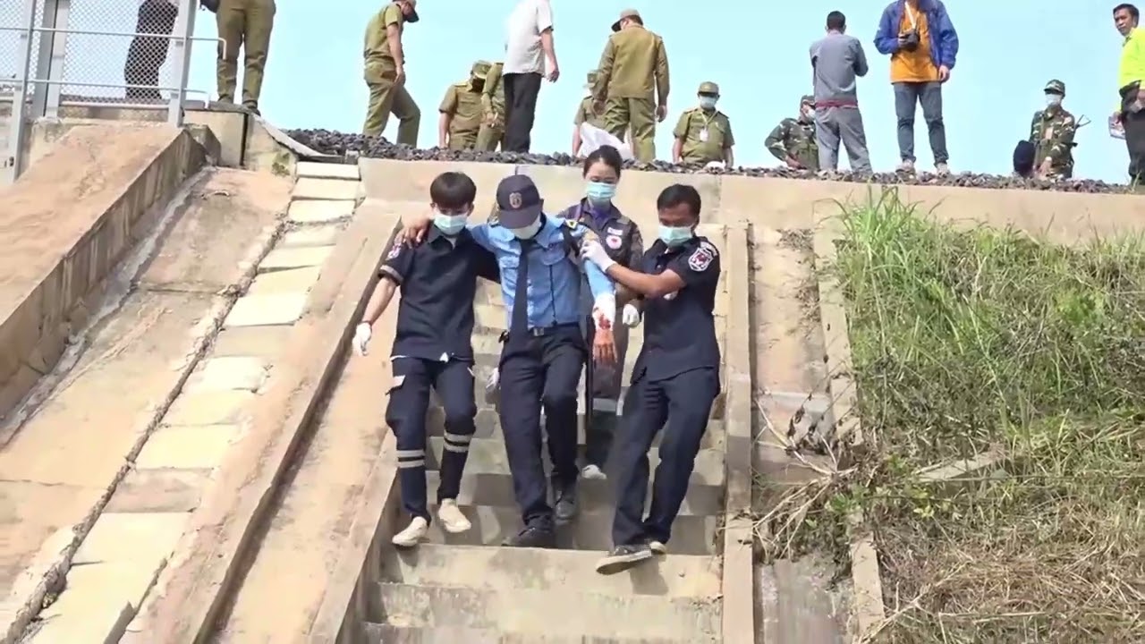 China dan Laos luncurkan latihan darurat gabungan untuk respons insiden keamanan jalur kereta