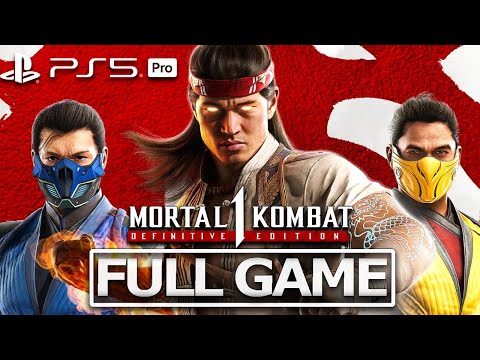 MORTAL KOMBAT 1 DEFINITIVE EDITION Full Gameplay Walkthrough / No Commentary【FULL GAME】4K Ultra HD