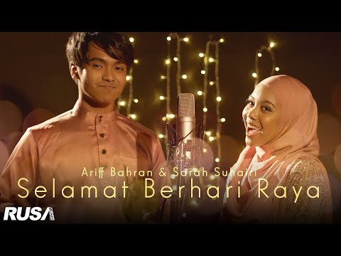 Ariff Bahran & Sarah Suhairi - Selamat Berhari Raya [Official Lyrics Video]