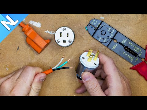 How to fix an extension cord end