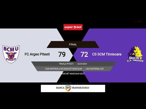 LNBM 2020-2021: FC Argeș Pitești - SCM Timișoara