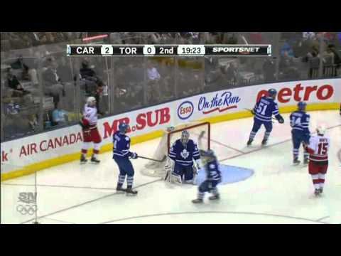 Toronto Maple Leafs vs Carolina Hurricanes Game In 6 Minutes March 27th 2012