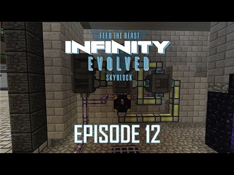 FTB Infinity Evolved Skyblock - 12 - IT'S AE GOOD START [EXPERT MODE]