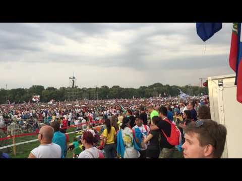 Opening Mass of World Youth Day 2016 in  Kraków, Poland