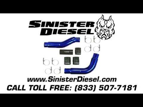 Installing Sinister's Cummins Intercooler Tubes