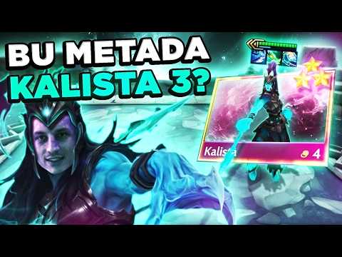 MIZRAĞI ARKADAN SERT SAPLAYAN KALISTA 3 CARRY! LEVO LOL TAKTİK SAVAŞLARI
