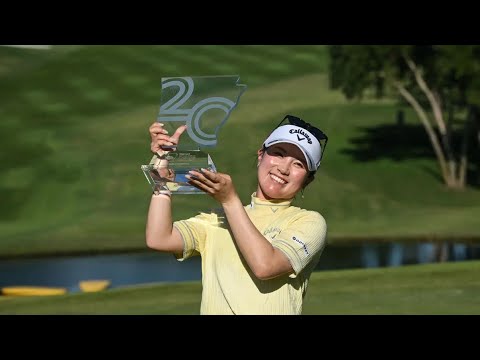  憧れの宮里藍が勝った大会で…西村優菜がついに歓喜！🏆✨