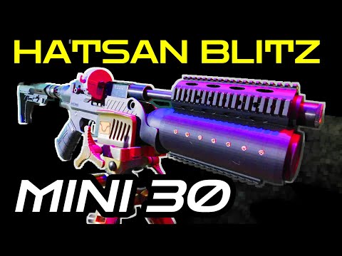 Hatsan Blitz MINI Full Auto PCP 7.62mm FULL Review + RANGE TEST ( COMPACT AIR MACHINE GUN )