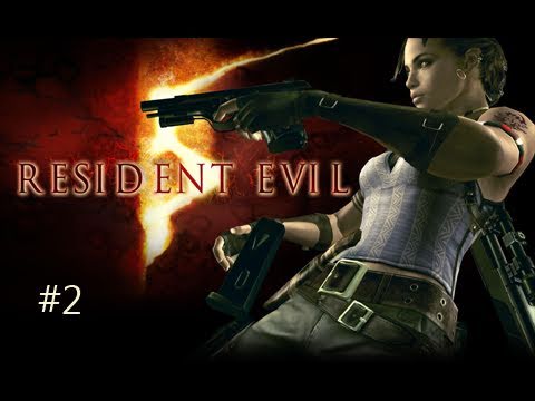Resident Evil 5 Co-Op w/ Courtney | Chapter 1-1 Part 2