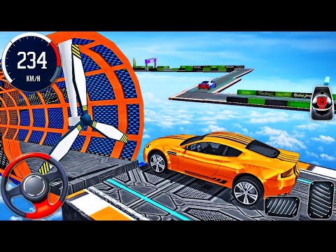 Mega Ramps Car Stunt Racing Simulator - Impossible GT Car Muscle Races 3D - Android GamePlay