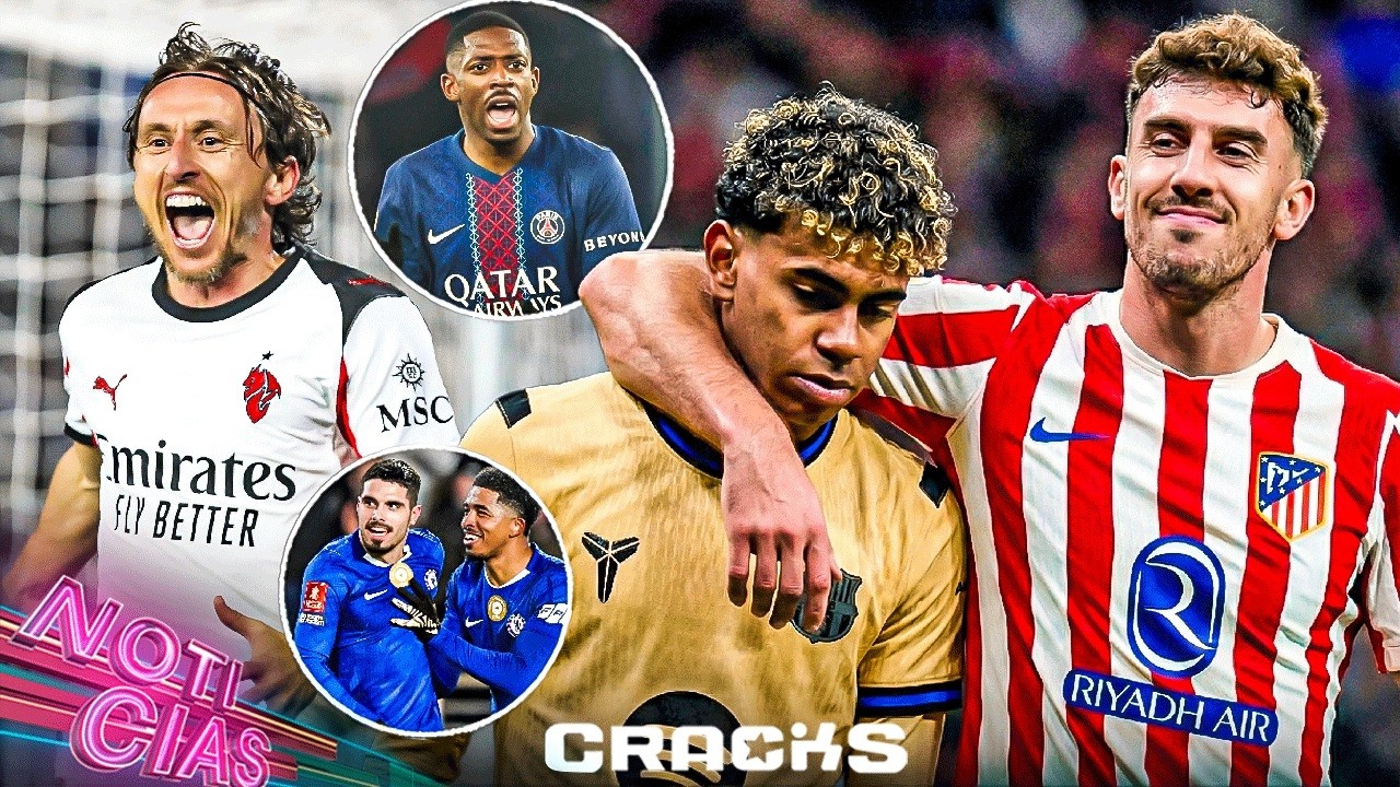 Presume que ‘secó’ a Lamine | Modric salva al Milan | Dembelé regaña a compañeros |Arrasa el Chelsea