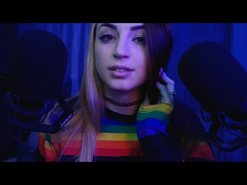 ASMR | Very Close Up Unintelligible Whispers