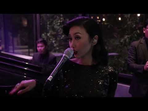 Aimee Saras at Vespa 946 Emporio Armani Launch 2015