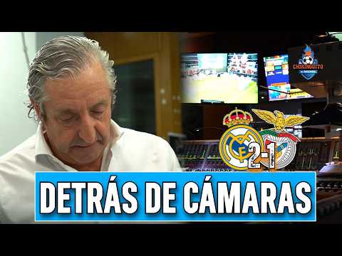🎥 DETRÁS DE CÁMARAS EN EL CHIRINGUITO | REAL MADRID 2-1 BENFICA