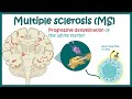 Multiple sclerosis | Types of Multiple Sclerosis | Causes, symptoms, diagnosis, treatment, pathology