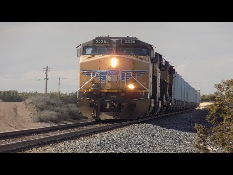 Three Trains In The High Desert March 20, 2020
