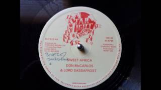 Don Carlos &amp; Lord Sassafrost - Sweet Africa