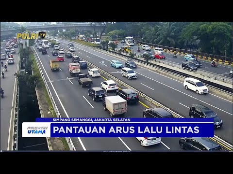 NTMC POLRI - PANTAUAN ARUS LALU LINTAS SIANG 15/09/2025