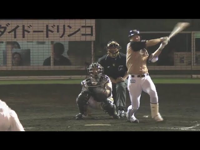 【8回表】ファイターズ・松本 今日2本目のホームランで1点差!! 2017/4/25 H-F