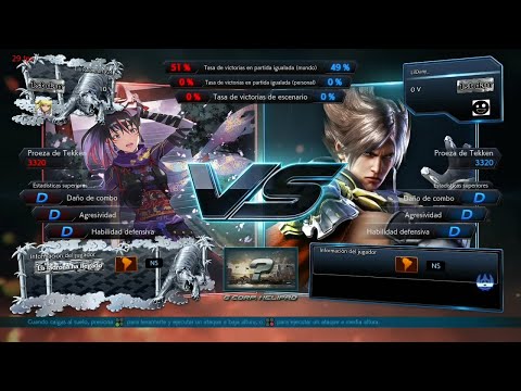 _ 587_6 D Kunimitsu Ryona ( Uchiha x24 ) vs Lars (LilDany_) - Tekken 7 Online  sin Grafica