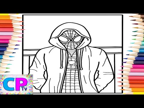 Miles Morales Hoodie Man Coloring Pages/Miles Morales/Elektronomia - Nostalgia [NomiaTunes Release]