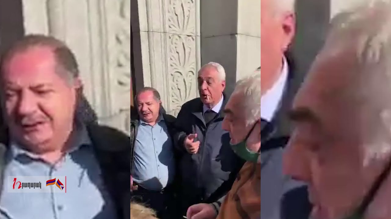 Վազգեն Մանուկյանը, Աղվան Վարդանյանը, Դավիթ Շահնազարյանը մասնակցում են հանրահավաքին