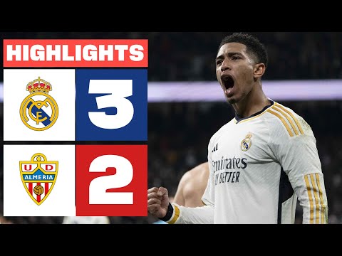 REAL MADRID 3 - 2 UD ALMERÍA | HIGHLIGHTS | LALIGA EA SPORTS
