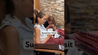 My sister flew in from North Carolina to visit Haley. #cancer #family #grief #love