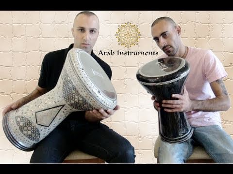 طبلة  Gawharet El Fan Black Darbuka / Doumbek