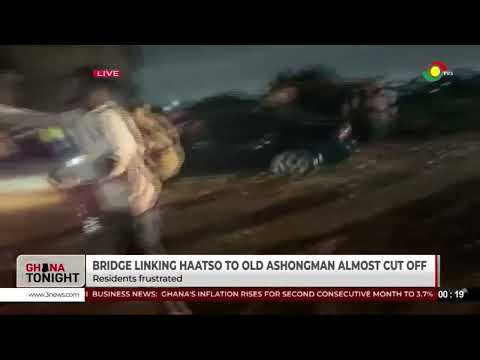 Major bridge between Haatso and Old Ashongman suffers damage | Ghana Tonight (June 4, 2026)
