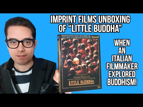 When An ITALIAN MOVIE Director Explored Buddhism! - IMPRINT FILMS BLU-RAY UNBOXING of LITTLE BUDDHA