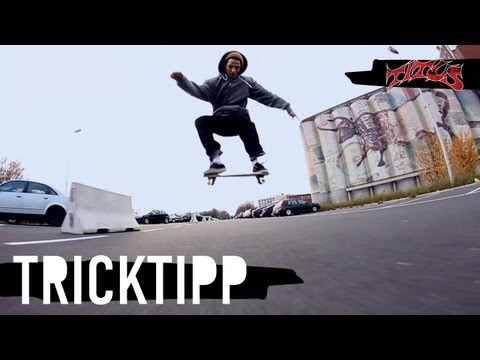 How to Frontside Ollie - einfach und schnell Skateboard Tricks lernen (deutsch/german)