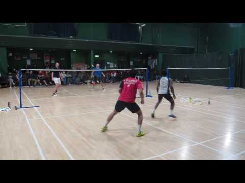 CrossFire 13th All-Stars Tournament Dec 2016 - Mens Doubles League A Finals  Pt2
