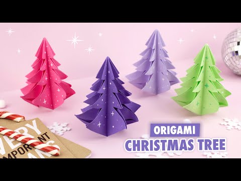 Origami Paper Christmas tree | Christmas Paper crafts