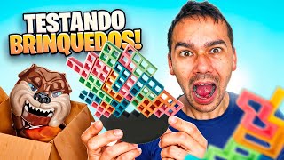 TESTANDO BRINQUEDOS BARATINHOS!