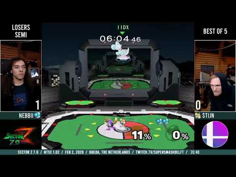 SecZ 7.0 - nebbii (Yoshi) Vs $tijn (Fox) - Losers Semi