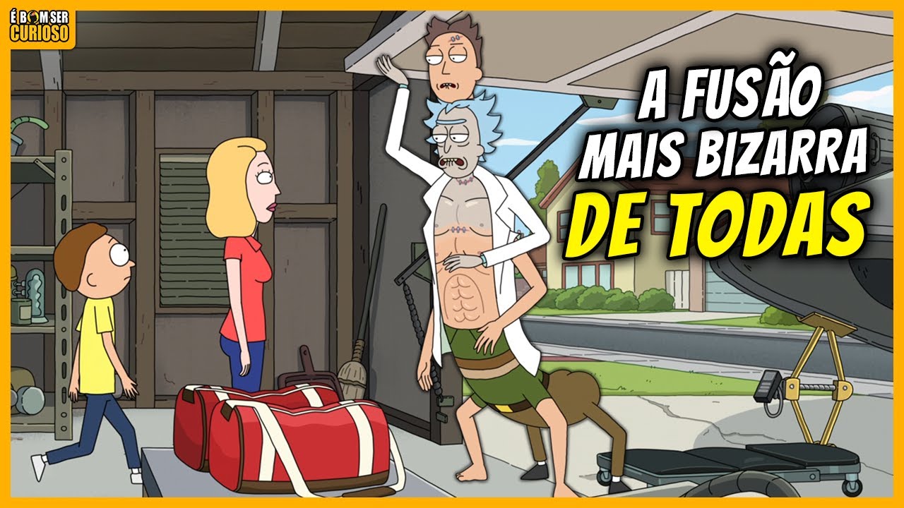 INACREDITAVEL!!! RICK SE FUNDIU COM JERRY E VIROU UM SER EXTREMAMENTE PODEROSO -  Rick and Morty 7x2