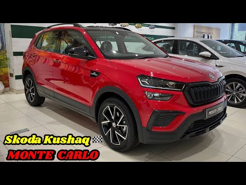 Skoda kushaq monte carlo 2025 || Kushaq 1.0 ltr Monte carlo with Manual transmission👌 #skoda #sport